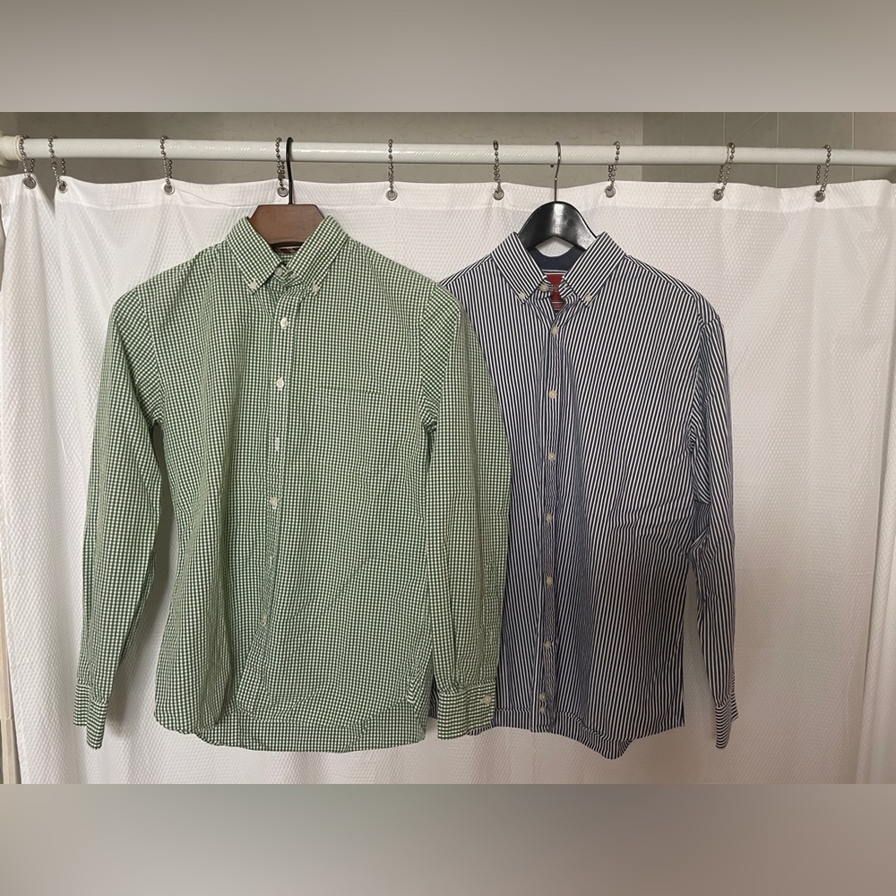 Brooks Brothers (Red Fleece) and Penguin (Slim Fit) Button Down Shirts 2/$25